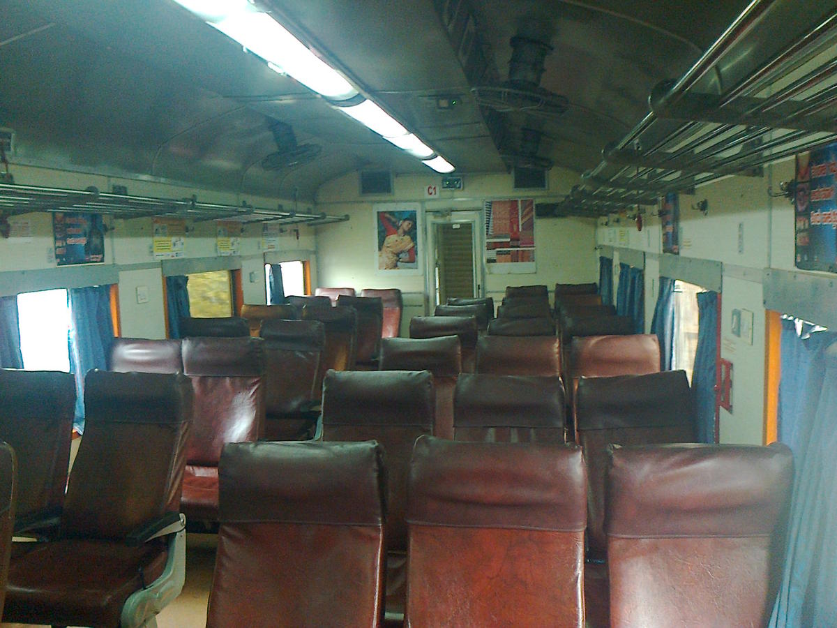 Indian Railway Forum 3 Railway Enquiry Let's see chair car seat in train. india rail info