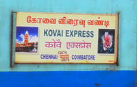 12676/Kovai SF Express - Erode to MGR Chennai SR/Southern Zone 